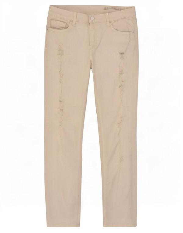 Zara Damen Relaxed Fit Mid Rise Slim Jeans EU 36 XS W26 L27 Weiß