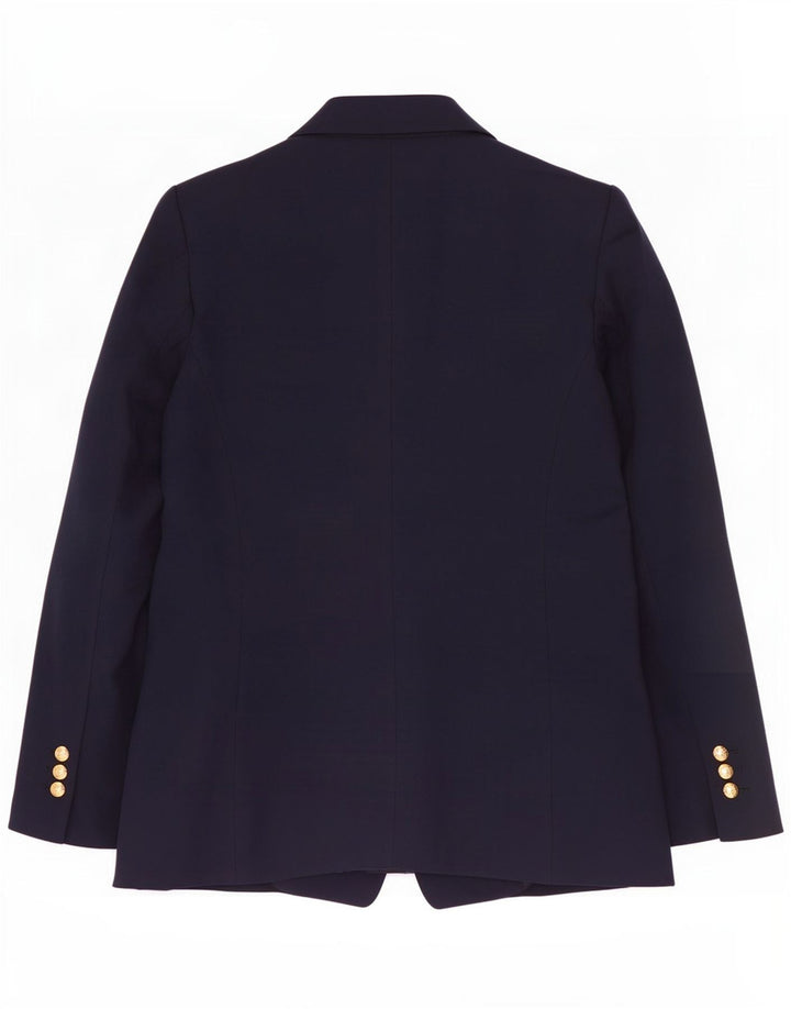 Zweireihiger Blazer für Damen von Zara, Gr. 14, mittleres Marineblau
