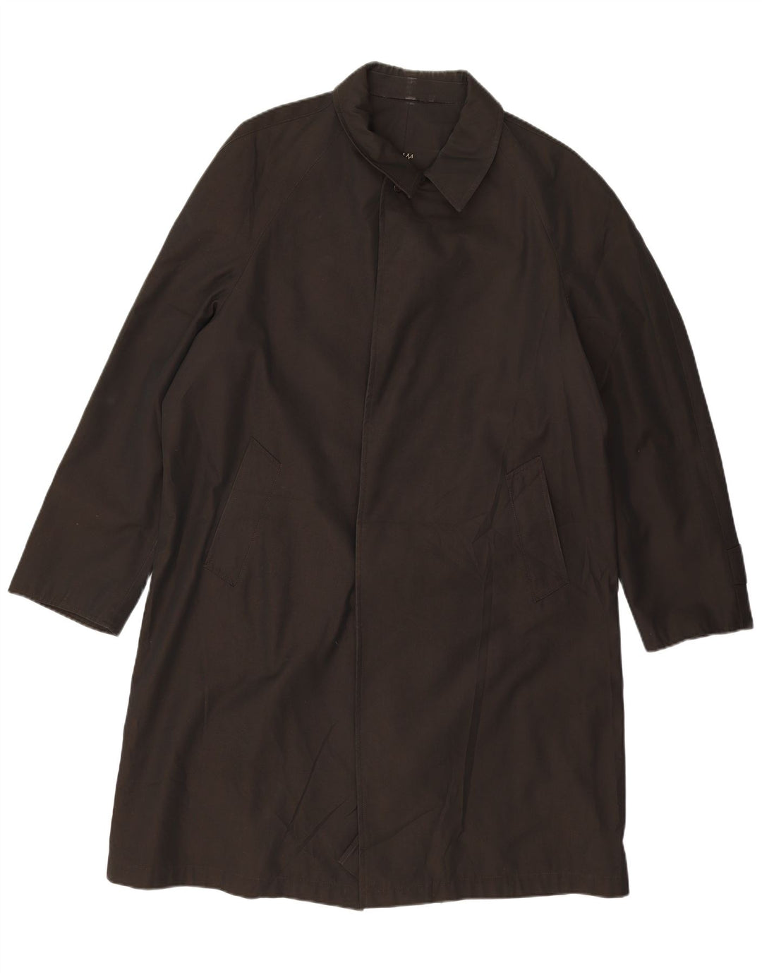 VINTAGE Herrenmantel UK 40 Large Schwarz