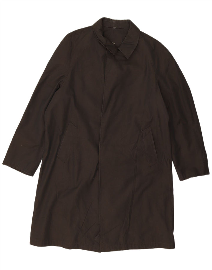 VINTAGE Herrenmantel UK 40 Large Schwarz