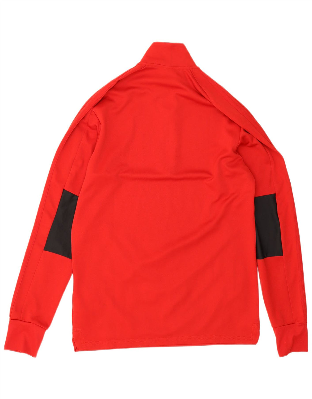 Adidas Herren Climalite Pullover-Trainingsanzug-Oberteil, Mittelrot, Farbblock
