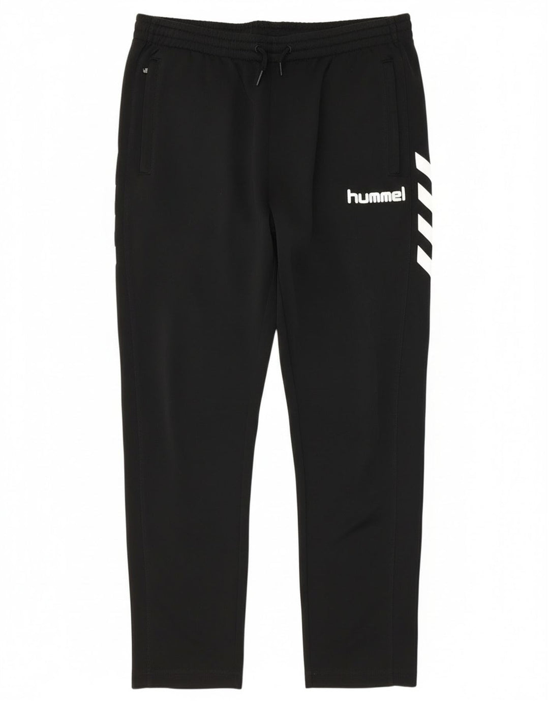 Hummel Herren-Trainingshose, groß, aus schwarzem Polyester