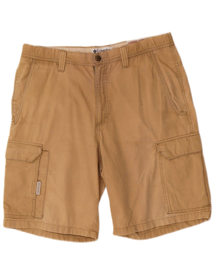 Columbia Herren Cargoshorts Medium W32 Beige Baumwolle