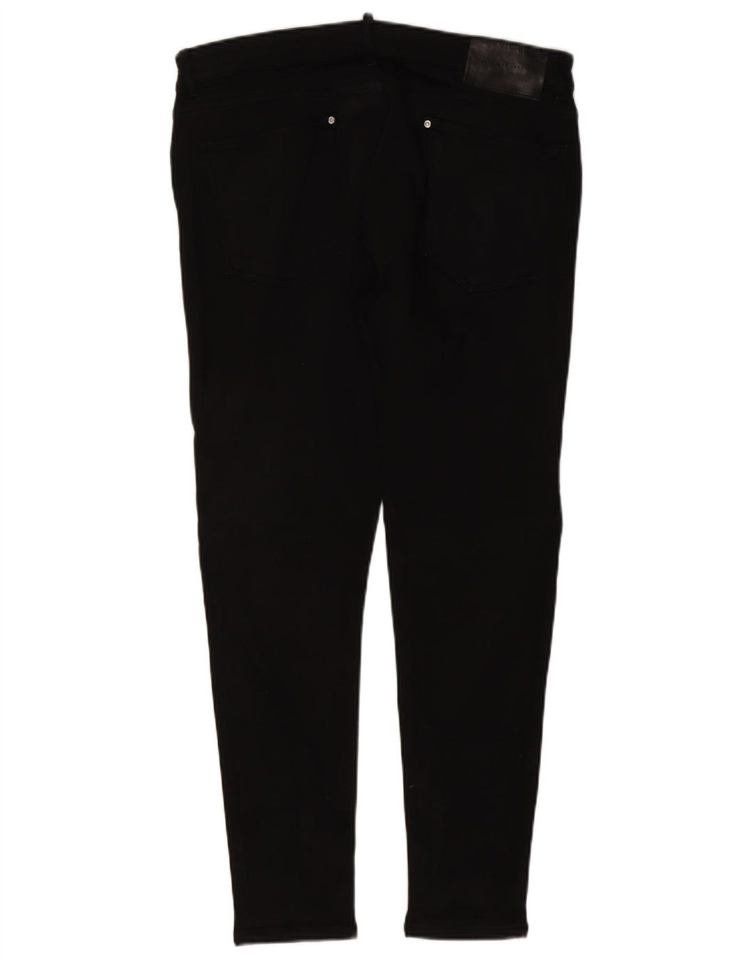 Zara Herren Slim Jeans EU 46 Large W36 L29 Schwarze Baumwolle