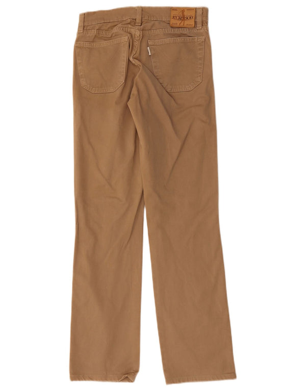 Jeckerson Damen-Freizeithose, gerade, W25, L29, braun, Baumwolle