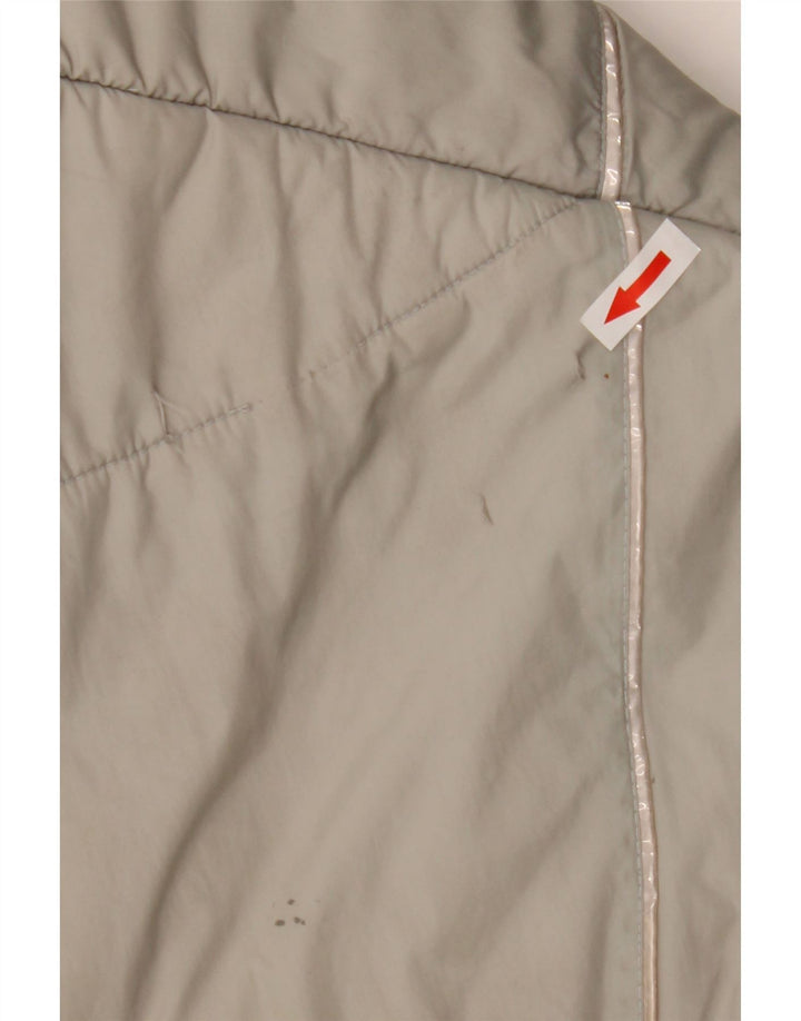 Tommy Hilfiger Herren gefütterte Liner-Jacke, UK 40, großes graues Nylon