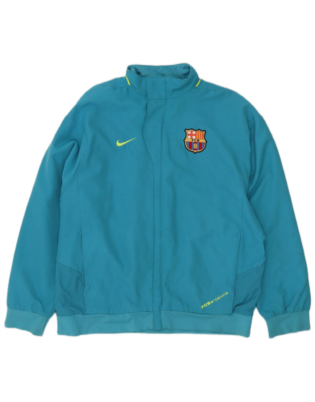 Nike Jungen Barcelona Trainingsanzug Top Jacke 13–14 Jahre XL Blau Polyester