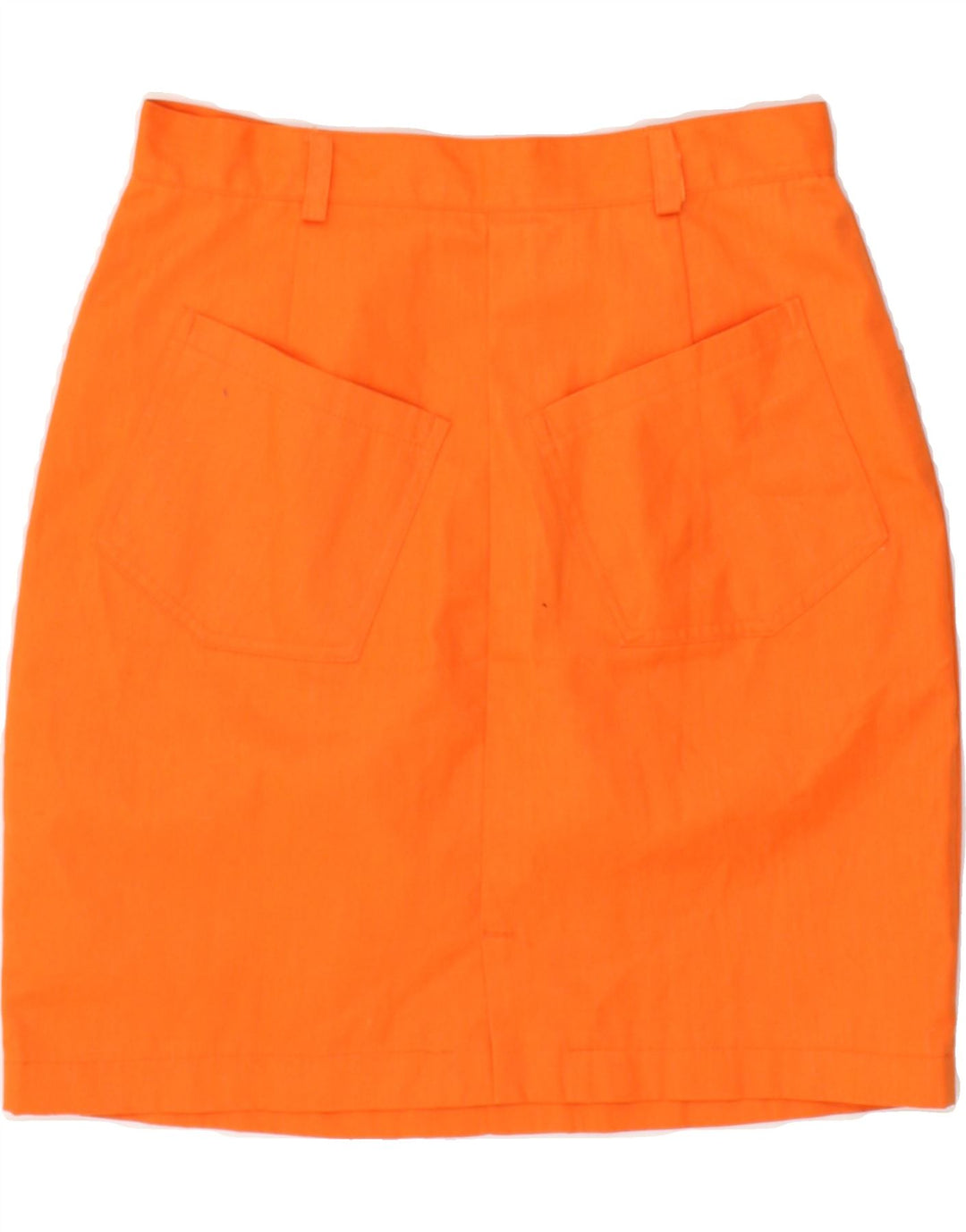 BALLOON Womens Pencil Skirt IT 42 Medium W26  Orange | Vintage Balloon | Thrift | Second-Hand Balloon | Used Clothing | Messina Hembry 