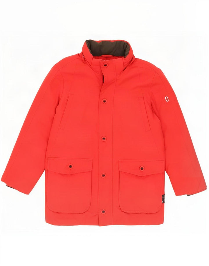 Champion Wattierter Mantel für Jungen, 9–10 Jahre, mittelrotes Nylon
