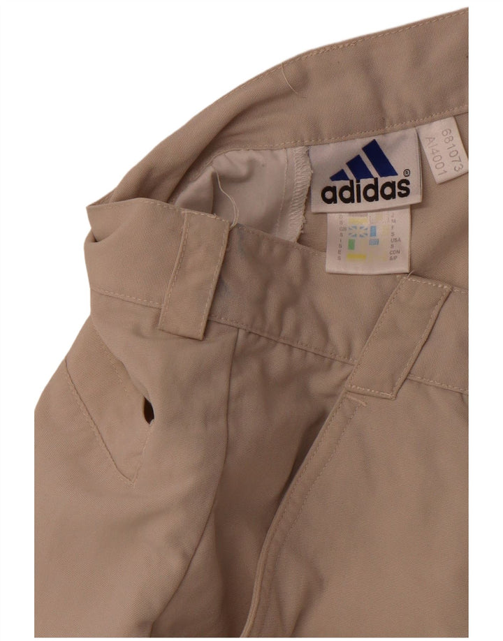 Adidas Herren Cargo Shorts Small W29 Beige Polyamid