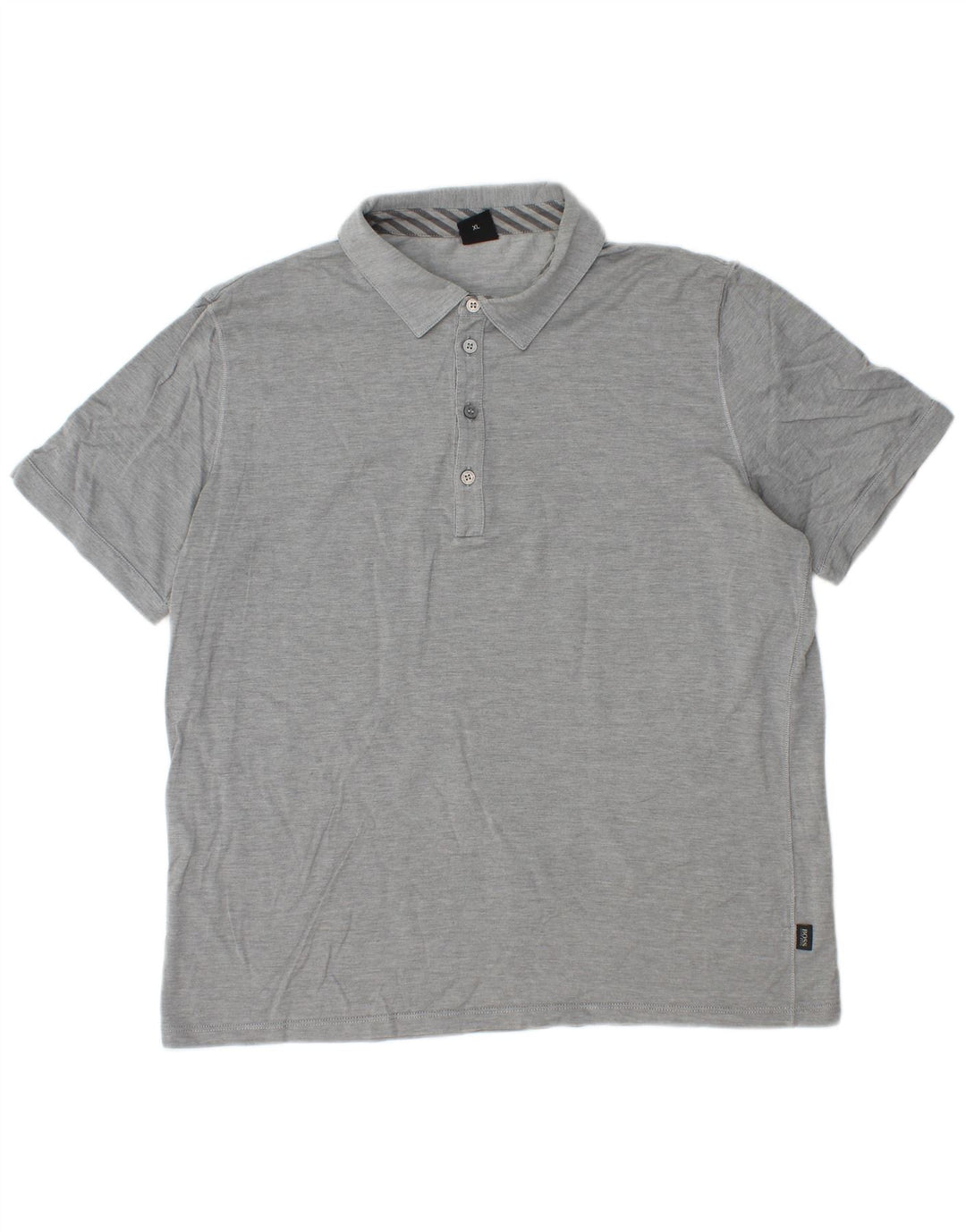 Hugo Boss Herren Poloshirt XL Grau meliert