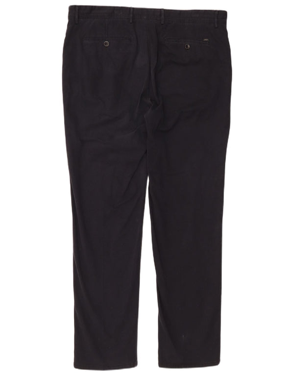 MASSIMO DUTTI Herren-Chinohose mit normaler Passform, EU 44, Größe L, W34, L31, Schwarz