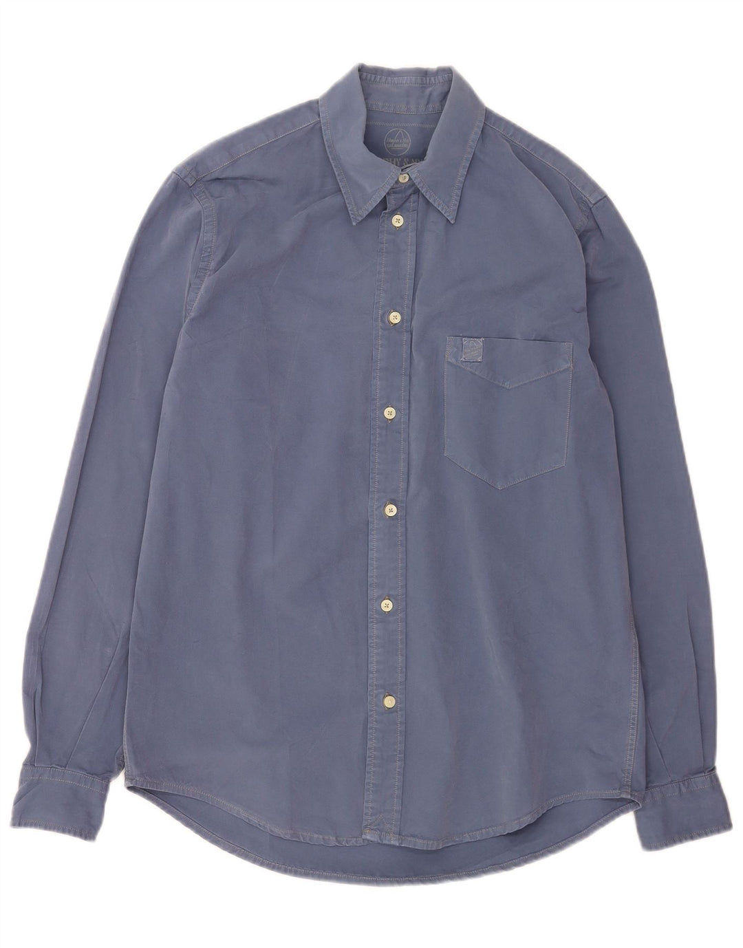 Murphy & Nye Herrenhemd Mittelblau