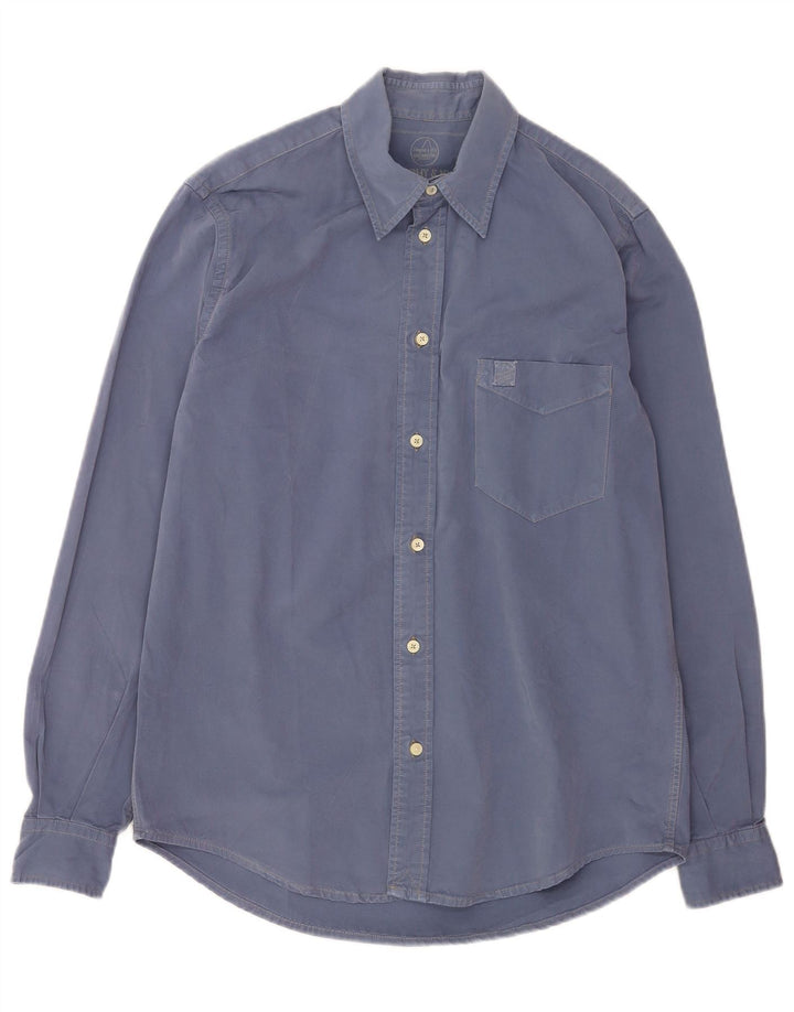 Murphy & Nye Herrenhemd Mittelblau