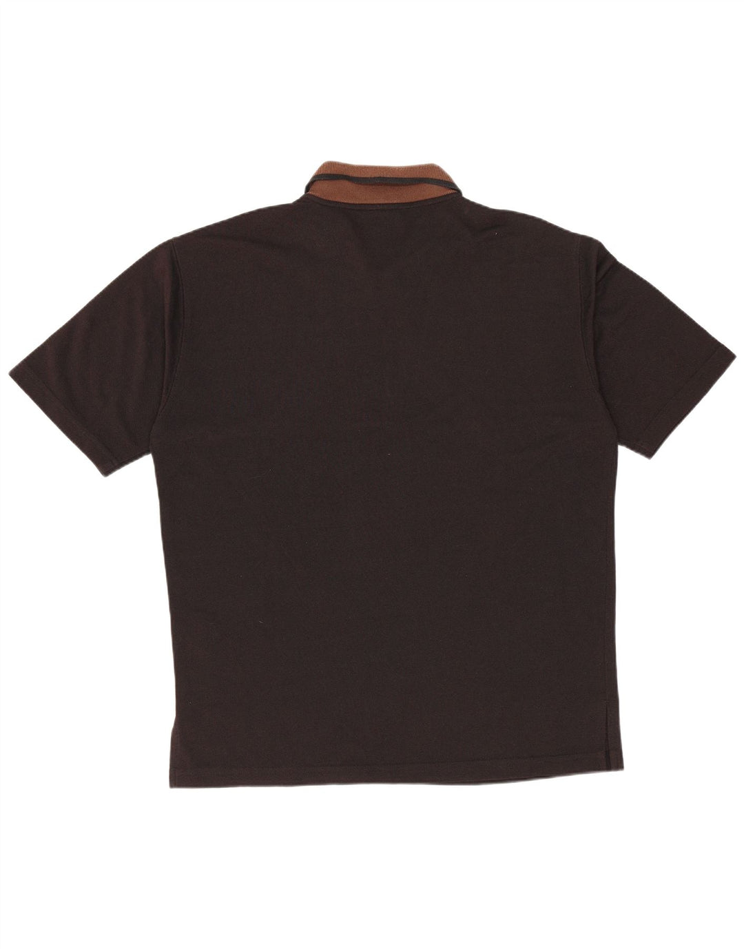 Trussardi Jeans Herren-Poloshirt, Mittelschwarzes Colourblock-Polyester