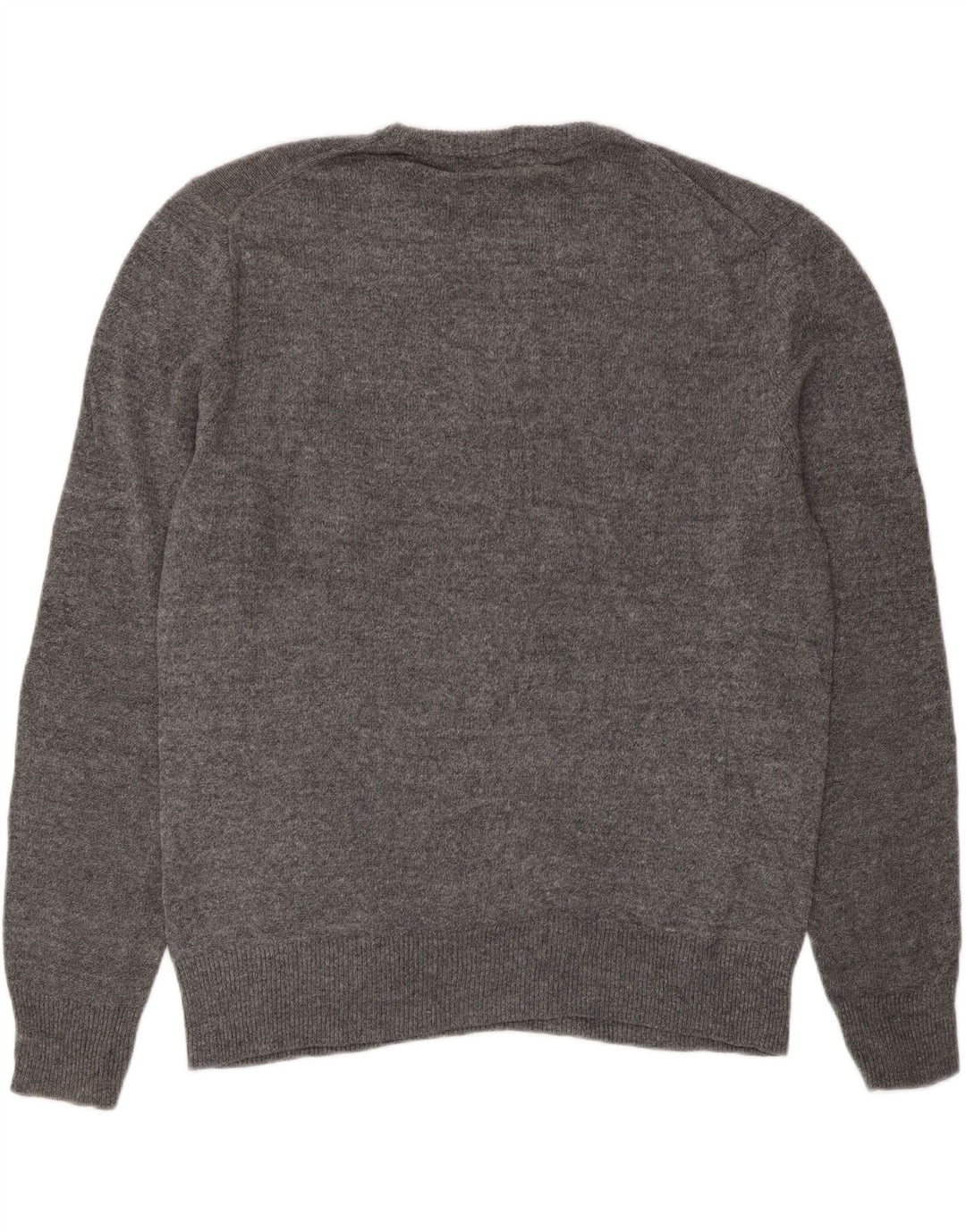 J. CREW Mens Crew Neck Jumper Sweater Large Grey Vintage J. Crew and Second-Hand J. Crew from Messina Hembry 