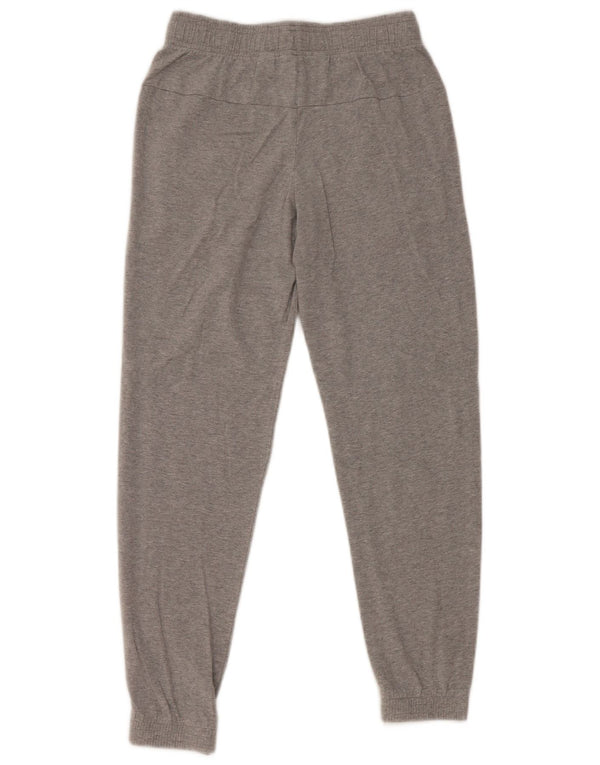 Adidas Jungen-Trainingshose, Jogginghose, 11–12 Jahre, grau gefleckte Baumwolle