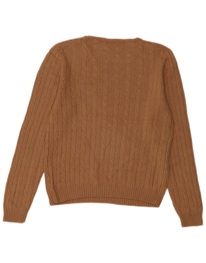J. Crew Damen-Pullover mit U-Boot-Ausschnitt, UK 14, Mittelbraun