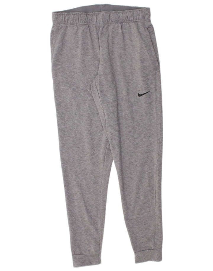 Nike Herren Dri Fit Trainingshose Jogger Mittelgrau meliert