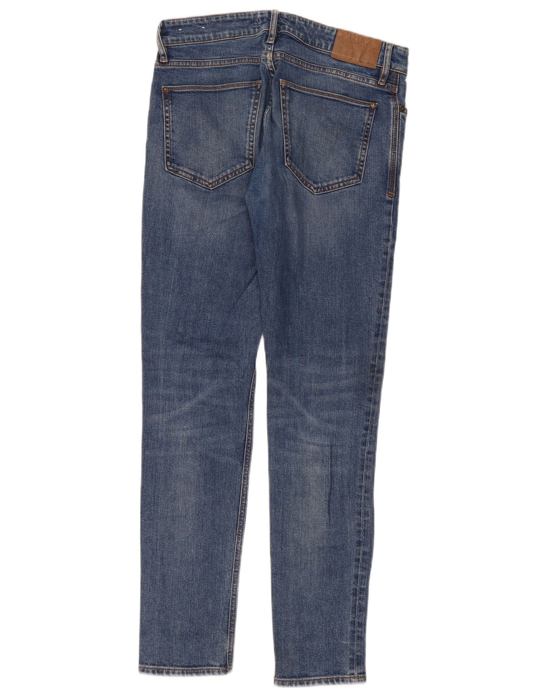 Fat Face Damen Slim Jeans W32 L32 Blaue Baumwolle
