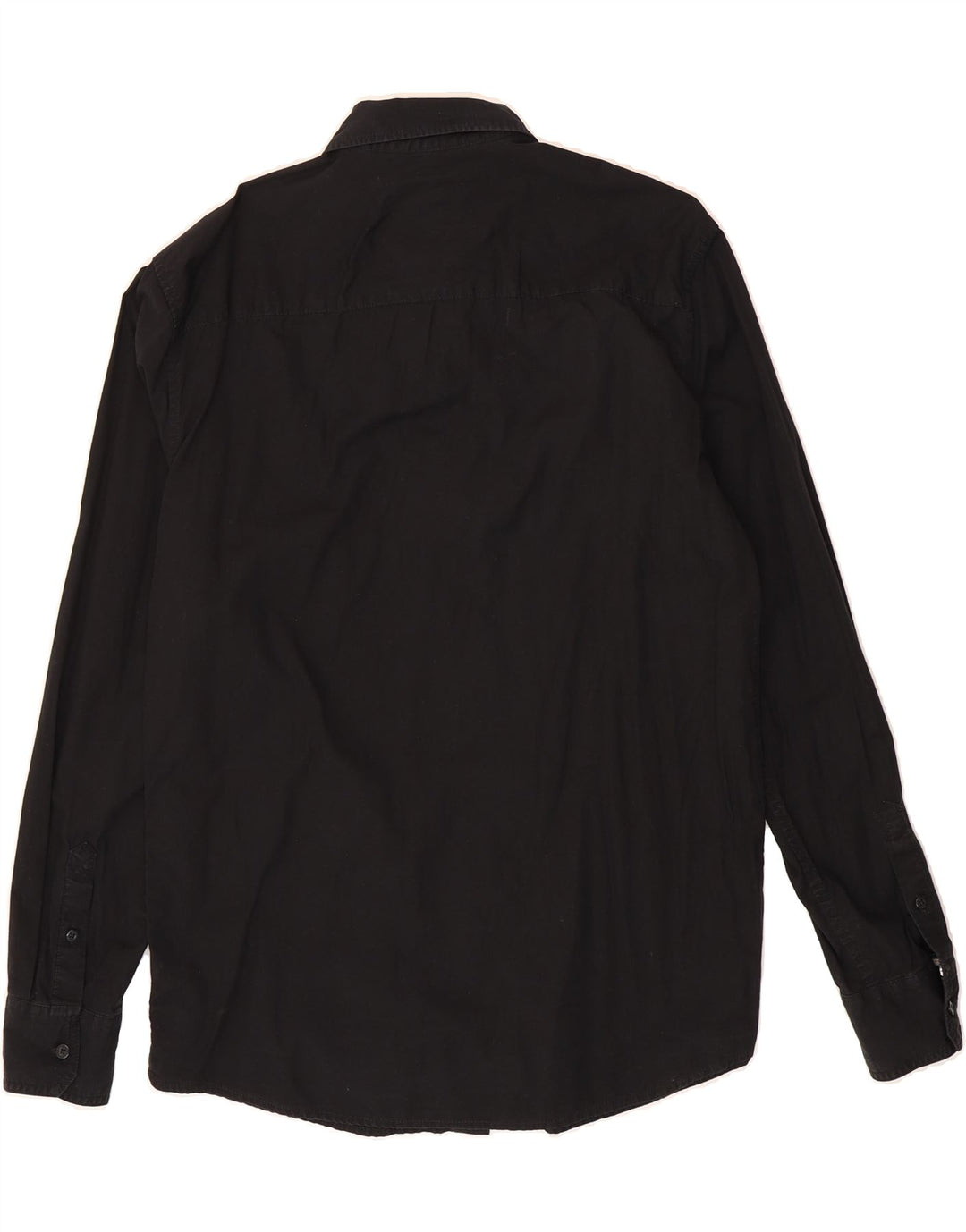 MUSTANG Mens Shirt XL Black Vintage Mustang and Second-Hand Mustang from Messina Hembry 
