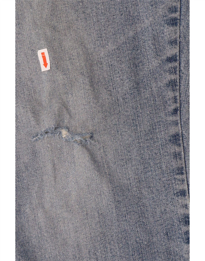 Wrangler Herren Straight Jeans W36 L34 Blue Cotton Classic