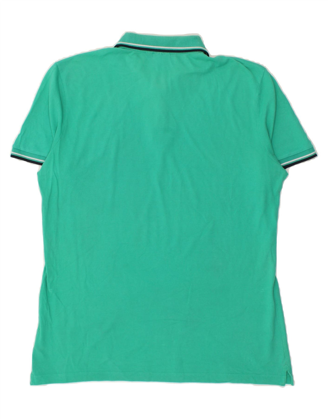 DIADORA Mens Polo Shirt 2XL Green Cotton Vintage Diadora and Second-Hand Diadora from Messina Hembry 