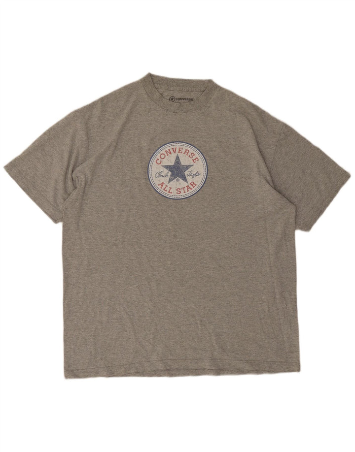 Converse Herren Chuck Taylor Graphic T-Shirt Top XL Grau