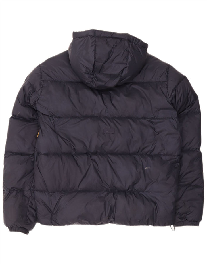 Ellesse Herren Heritage Wattierte Jacke UK 36 Small Marineblau Farbblock