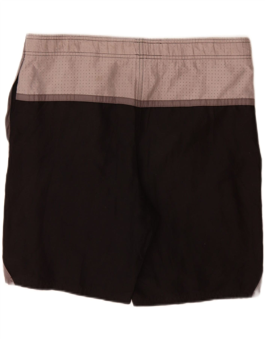 Nike Herren-Sportshorts, mittelgroß, schwarzes Farbblock-Polyester