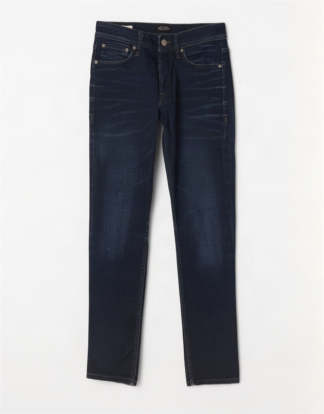 Jack & Jones Herren Tim Slim Jeans W30 L30 Marineblau Baumwolle