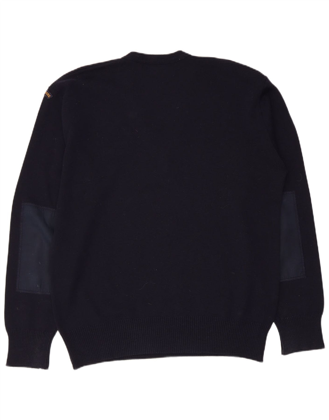 Paul & Shark Herren-Pullover mit V-Ausschnitt, Mittelblau