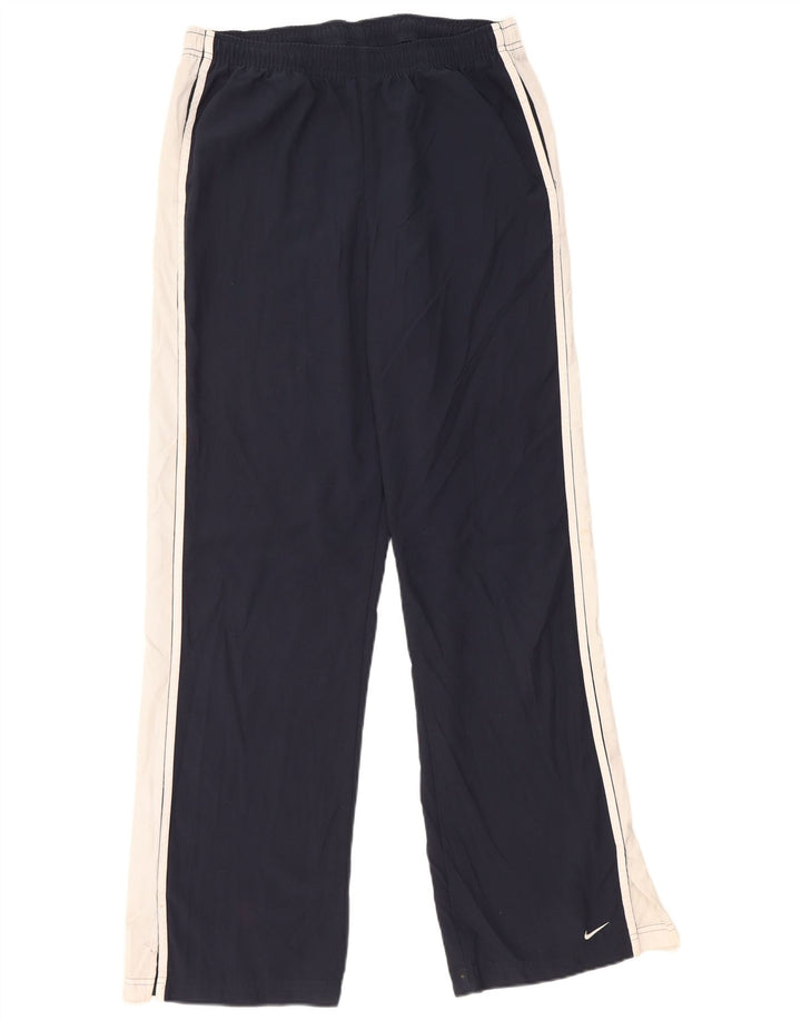 Nike Damen-Trainingshose, US 8/10, mittelgroß, Marineblau, Farbblock