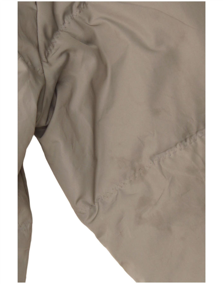 Champion Damen Übergroßer, gepolsterter Mantel mit Kapuze, UK 10, Größe S, Grau, Polyester