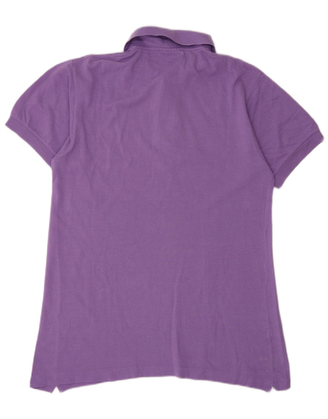 Lacoste Herren-Poloshirt, Größe 3, klein, lila Baumwolle