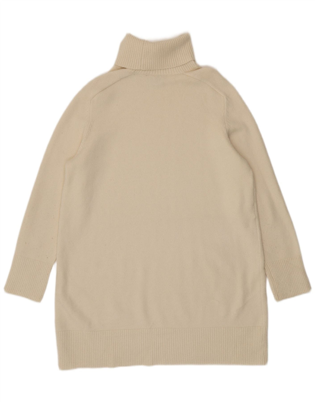Rollkragenpullover für Damen von Zara, Gr. 40, Größe L, Beige, Viskose