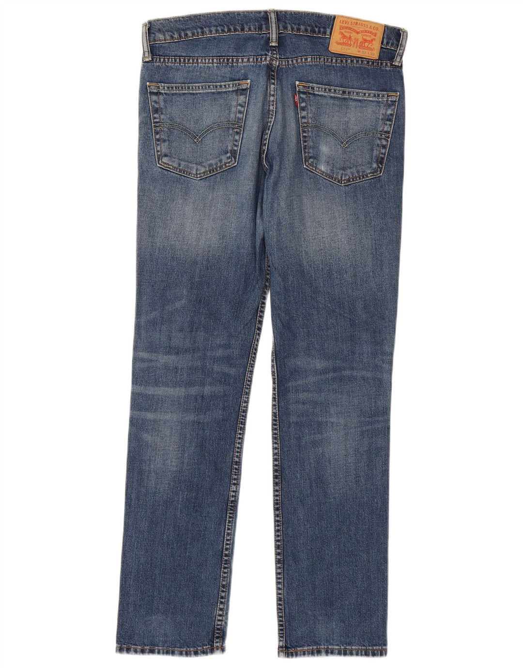 Levi's Herren 511 Slim Jeans W33 L32 Blaue Baumwolle