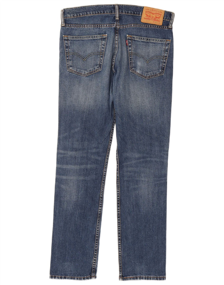 Levi's Herren 511 Slim Jeans W33 L32 Blaue Baumwolle