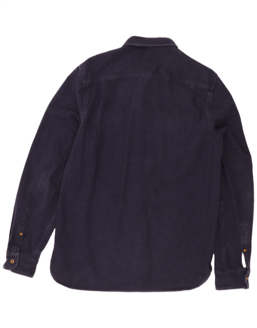 SUPERDRY Flanellhemd für Herren, groß, marineblau, Baumwolle