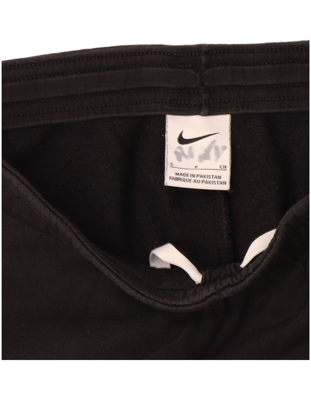 Nike Herren-Trainingshose, Jogginghose, Größe S, Schwarz, Baumwolle