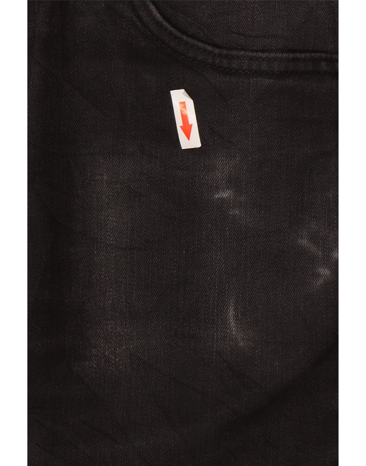 Lee Herren Slim Jeans W34 L34 Graue Baumwolle