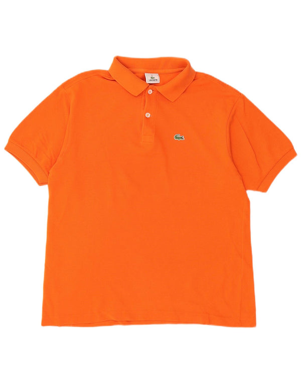 LACOSTE Poloshirt für Jungen, 15–16 Jahre, orange Baumwolle
