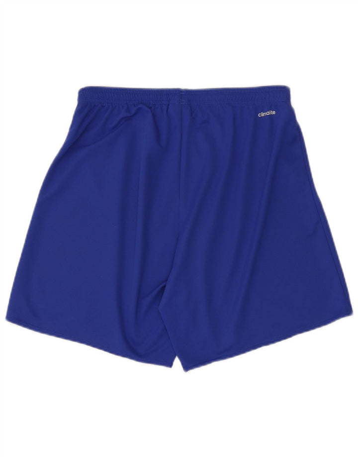 ADIDAS Herren Climalite Sport Shorts Mittelblaues Polyester