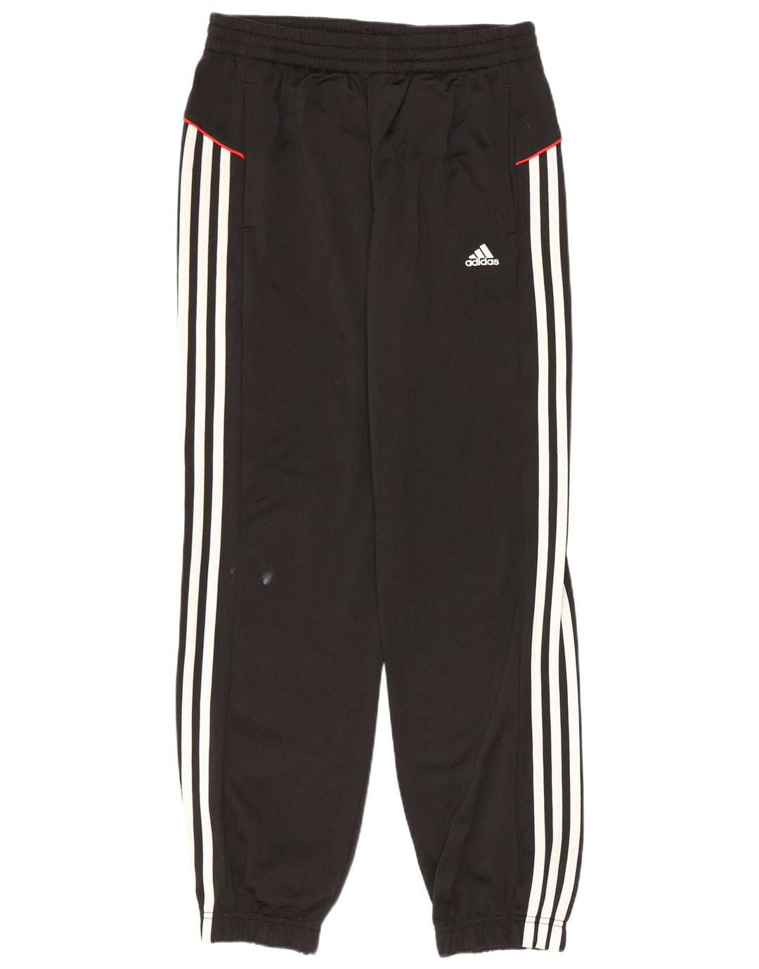 Adidas Jungen-Trainingshose, Jogginghose, 13–14 Jahre, schwarzes Polyester