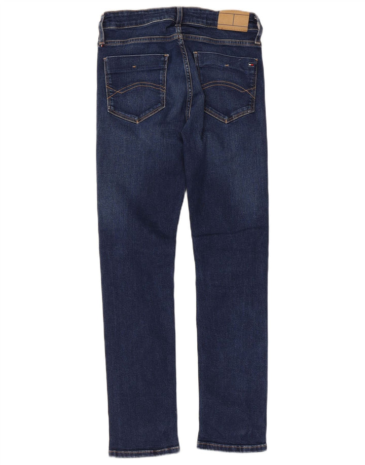 TOMMY HILFIGER Slim-Jeans für Jungen, 11–12 Jahre, W28, L27, blaue Baumwolle