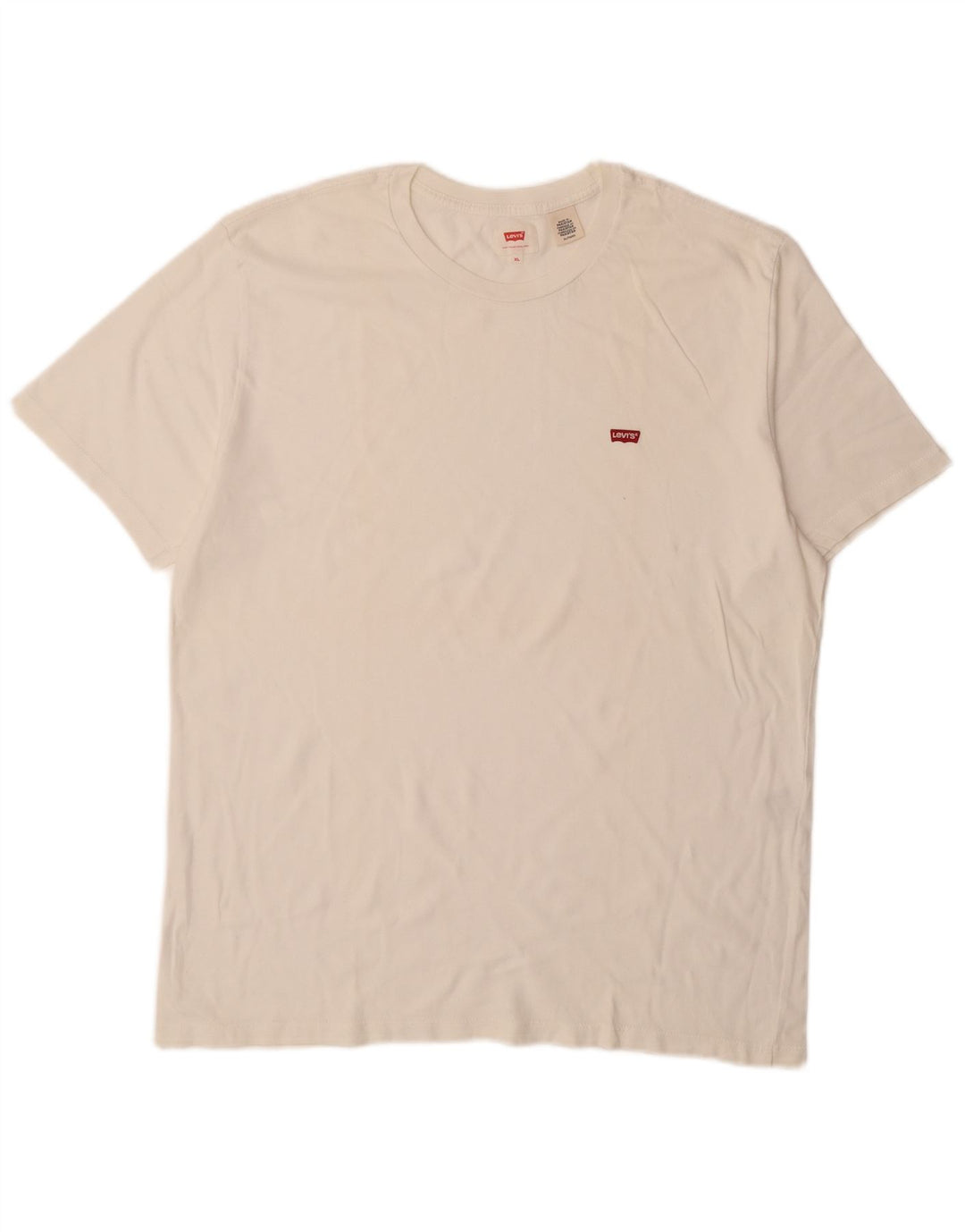 LEVI'S Herren T-Shirt Top XL Weiße Baumwolle