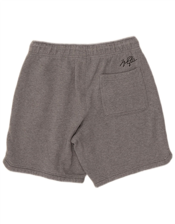 Jordan Herren-Sportshorts, Größe S, graue Baumwolle