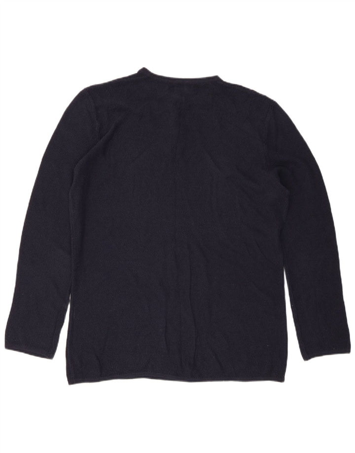Zara Herren-Oberteil, langärmelig, mittelgroß, Marineblau