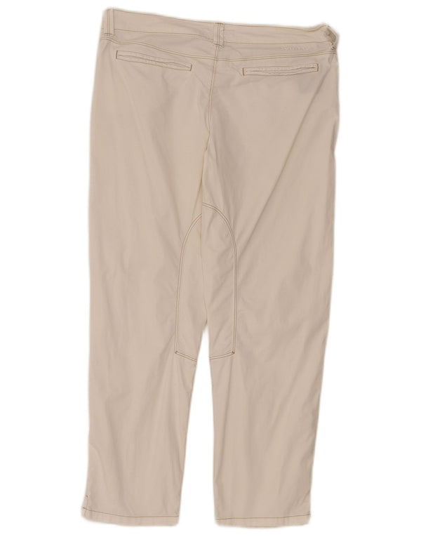 SIVIGLIA Kurze Reithose für Damen, W30, L25, weiße Baumwolle