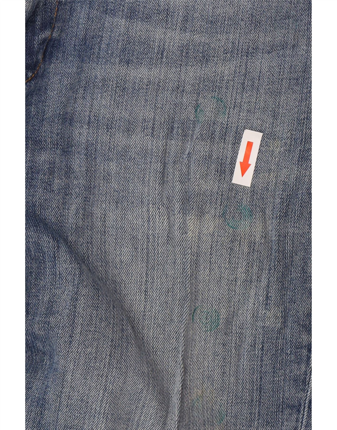 Zara Damen Schlagjeans EU 38 Small W28 L32 Blau